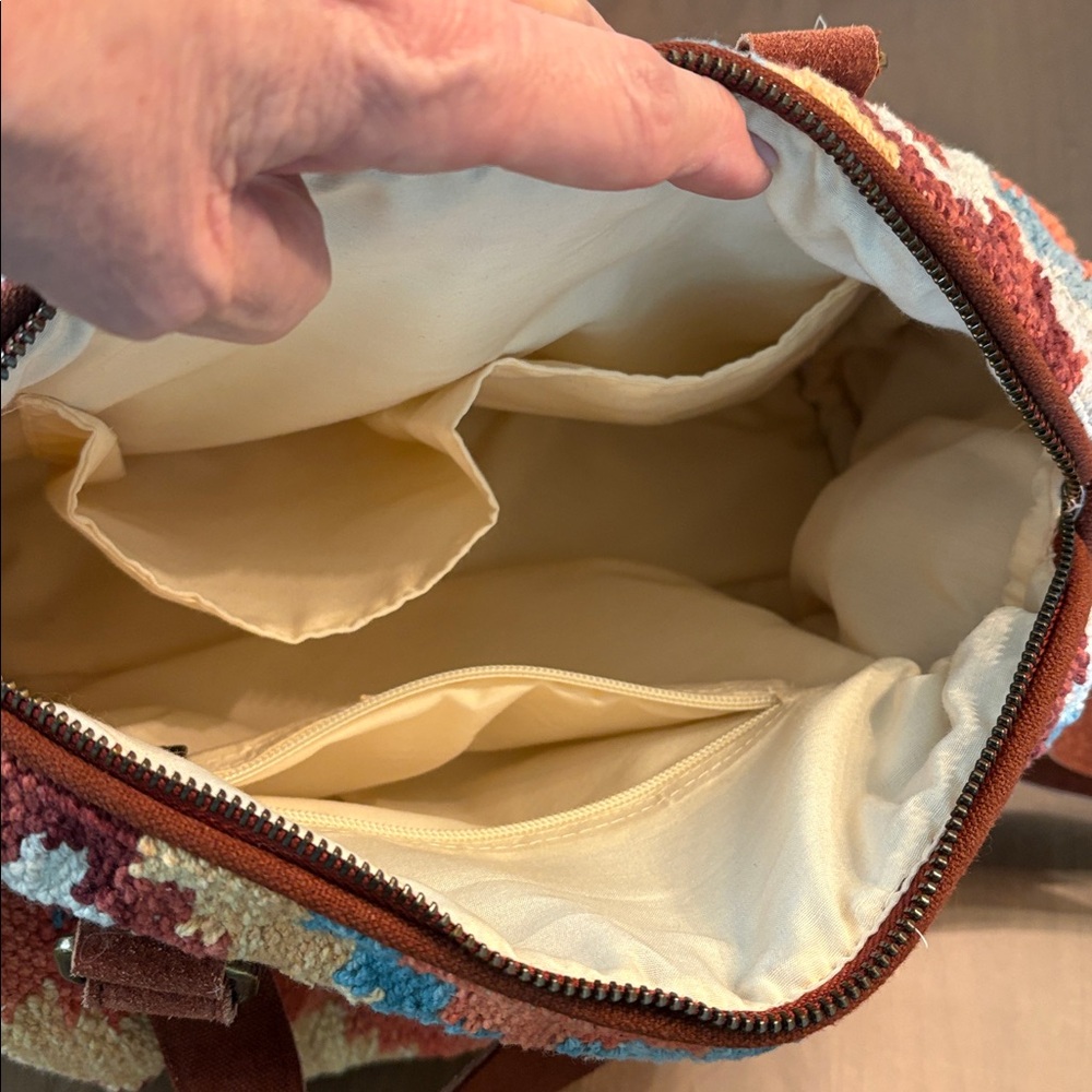 NWT “Macchia di Ruggine” Satchel Hand & Shoulder Bag Beautiful Southwest/Boho - Picture 15 of 17